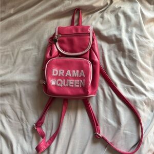 Vintage Drama Queen mini backpack!